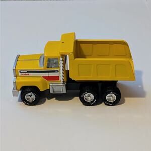 Vintage Metal Nylint Yellow Dump Truck 8" Dongkook Korea Rockford IL USA